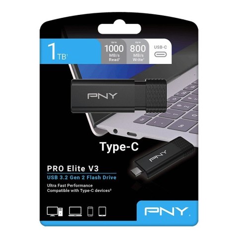PNY Pendrive 1TB ProElite V3 USB-C 3.2