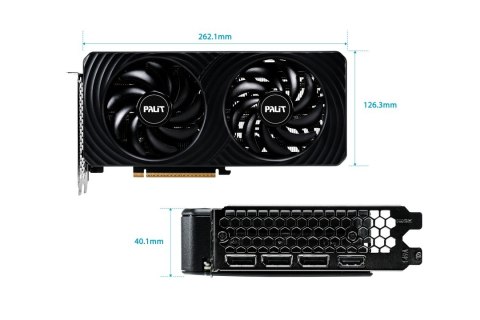 Palit Karta graficzna RTX 5060 TI DUAL 8GB GDDR7 128bit 3DP/HDMI