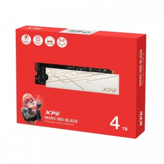 Adata Dysk SSD XPG MARS 980 BLADE 4TB PCIe 5x4 14/13 GB/s M2