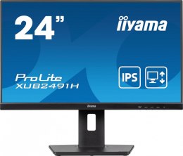 IIYAMA Monitor 24 cale XUB2491H-B1 IPS, HDMI, DP, 2x2W, HAS, Pivot