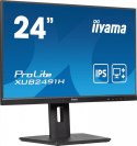 IIYAMA Monitor 24 cale XUB2491H-B1 IPS, HDMI, DP, 2x2W, HAS, Pivot