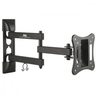 Maclean Uchwyt do telewizora lub monitora 13-27" 15 kg uniwersalny MC-719 czarny max vesa 100x100