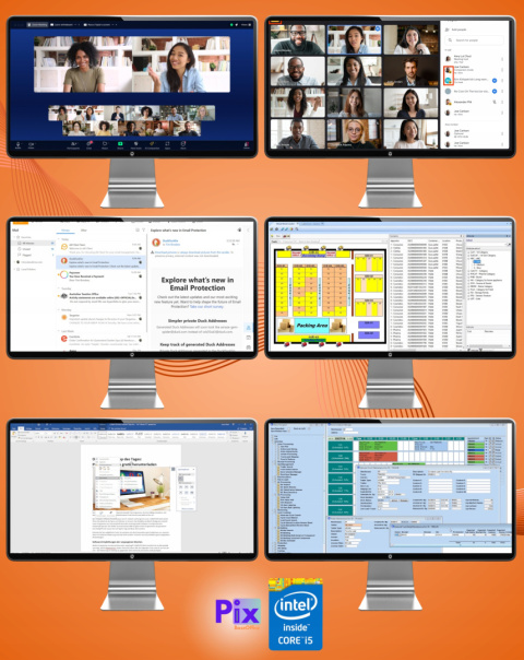 Baseoffice V3 Intel Core i5 16GB DDR3 512GB SSD DVD Windows 10 Pro