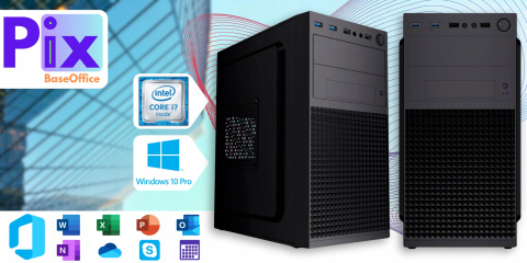 Baseoffice V4 Intel Core i7 16GB DDR3 1000GB SSD DVD Windows 10 Pro