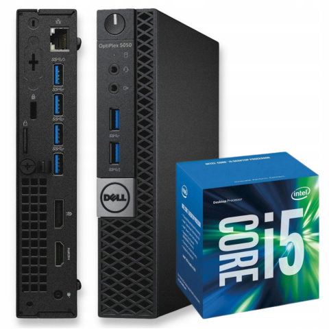 Dell Dell Optiplex 5050 Tiny Intel Core i5 16GB DDR4 256GB SSD Windows 10 Pro