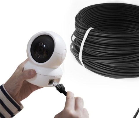 Extralink Kabel sieciowy CAT5E FTP(F/UTP) V2 zewnętrzny 100m skrętka