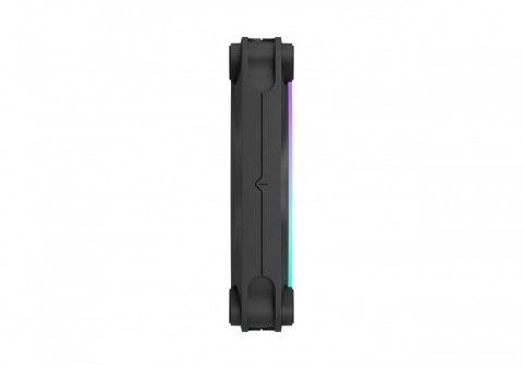Fractal Design Wentylatory Momentum 12 RGB Black 120mm 3pack