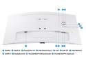 Samsung Monitor 34 cale ViewFinity S65CT VA 3440x1440 UWQHD 21:9 1xHDMI 1xDP 2xTB 4.0(90W/15W) 3xUSB 3.0 LAN 5ms 100Hz HAS gł. zakrzyw. 