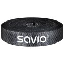 Savio Organizer na kable, taśma, rzep, 14mm szerokości, 3m OC-05