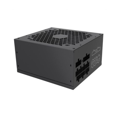 Gembird Zasilacz komputerowy Fornax Power 750W aktywny PFC wentylator 12 cm 80+Gold