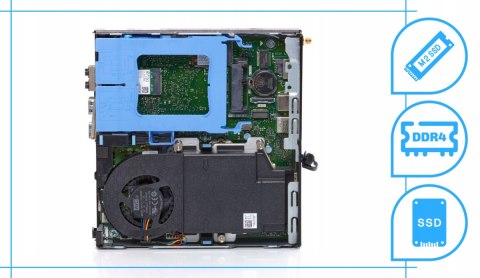 Dell Optiplex 3080 Tiny Intel Core i5 8GB DDR4 1000GB SSD Windows 11 Pro