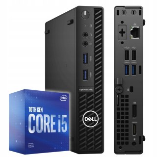 Dell Optiplex 3080 Tiny Intel Core i5 8GB DDR4 256GB SSD Windows 11 Pro