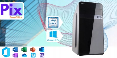 Pix Baseoffice V4 Intel Core i5 32GB DDR3 128GB SSD DVD Windows 10 Pro