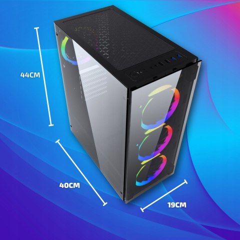 BSG Raptor V4 Intel Core i7 NVIDIA GeForce RTX 3060 16GB DDR3 1000GB SSD Windows 10 Pro
