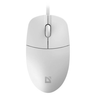 Defender Mysz przewodowa AZORA MB-241 1200 DPI biała podświetlenie