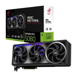 Asus Karta graficzna GeForce RTX 5080 ROG ASTRAL OC GDDR7 256bit 3DP/2HDMI