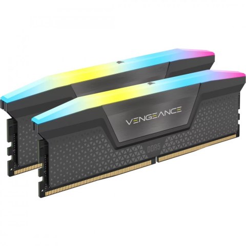 Corsair Pamięć DDR5 Vengeance RGB 48GB/6000 (2x24GB) CL30 AMD EXPO & Intel XMP