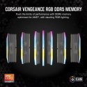 Corsair Pamięć DDR5 Vengeance RGB 48GB/6000 (2x24GB) CL30 AMD EXPO & Intel XMP