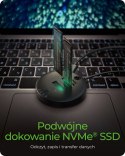 IcyBox Stacja klonująca+dockująca dla 2xNVMe M.2SSD IB-1612MCL-C31