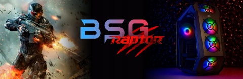 BSG Raptor V18 AMD Ryzen 5 NVIDIA GeForce RTX 4060 32GB DDR4 1000GB SSD Windows 11 Pro