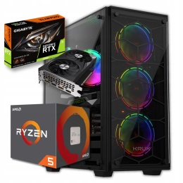 BSG Raptor V5 AMD Ryzen 5 NVIDIA GeForce RTX 3060 32GB DDR4 1000GB SSD Windows 11 Pro