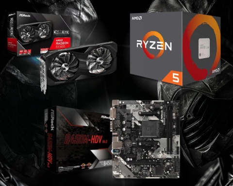 BSG Striker V8 AMD Ryzen 5 Radeon RX 6600 16GB DDR4 512GB SSD Windows 11 Pro