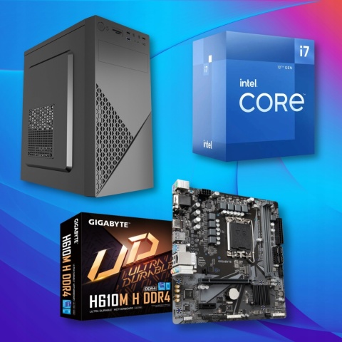 Protask V6 Intel Core i7 32GB DDR4 1000GB SSD DVD Windows 11 Pro