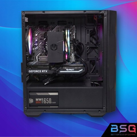 BSG Raptor V2 AMD Ryzen 7 NVIDIA GeForce RTX 4060 64GB DDR4 512GB SSD Windows 11 Pro