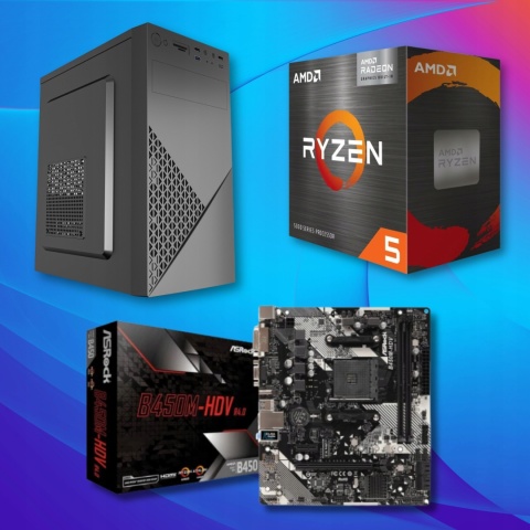 Protask V7 AMD Ryzen 5 16GB DDR4 1000GB SSD DVD Windows 11 Pro