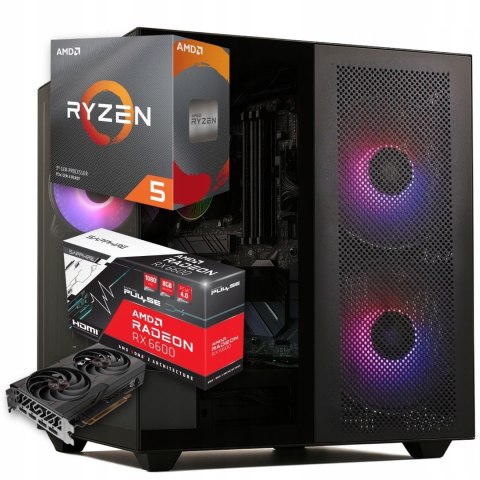 BSG Striker V8 AMD Ryzen 5 AMD Radeon RX 6600 32GB DDR4 2000GB SSD Windows 11 Pro
