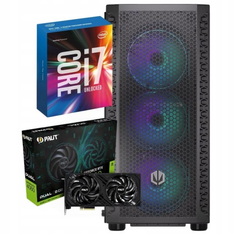 BSG Raptor V9 Intel Core i7 NVIDIA GeForce RTX 4060 16GB DDR3 256GB SSD Windows 10 Pro