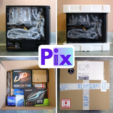 Pix Lumen V1 Intel Core i5 GeForce RTX 4060 64GB DDR4 256GB SSD Windows 11 Pro