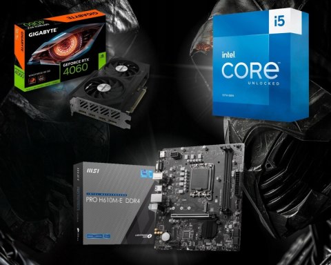 BSG Raptor V10 Intel Core i5 NVIDIA GeForce RTX 4060 16GB DDR4 256GB SSD Windows 11 Pro