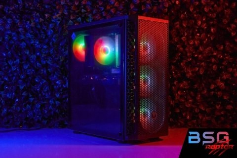 BSG Raptor V9 Intel Core i7 NVIDIA GeForce RTX 4060 16GB DDR3 2000GB SSD Windows 10 Pro