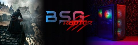 BSG Raptor V9 Intel Core i7 NVIDIA GeForce RTX 4060 16GB DDR3 512GB SSD Windows 10 Pro