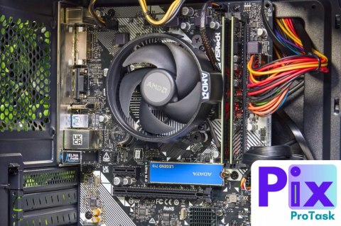 Pix Protask V8 AMD Ryzen 7 64GB DDR4 256GB SSD DVD Windows 11 Pro