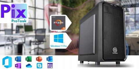 Pix Protask V9 AMD Ryzen 5 16GB DDR4 1000GB SSD DVD Windows 11 Pro