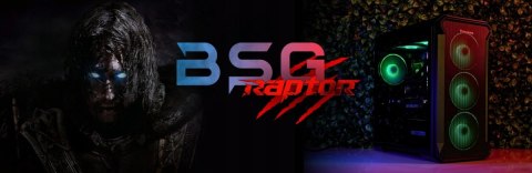 Zestaw BSG Raptor V17 AMD Ryzen 5 NVIDIA GeForce RTX 4060 16GB DDR4 2000GB SSD Windows 11 Pro