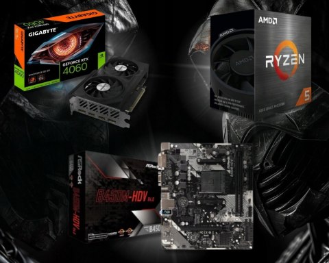 BSG Raptor V20 AMD Ryzen 5 NVIDIA GeForce RTX 4060 32GB DDR4 2000GB SSD Windows 11 Pro