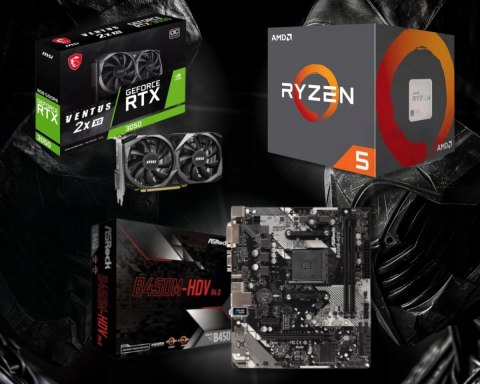 Zestaw BSG Striker V14 AMD Ryzen 5 NVIDIA GeForce RTX 3050 16GB DDR4 512GB SSD Windows 11 Pro