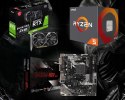 Zestaw BSG Striker V15 AMD Ryzen 5 NVIDIA GeForce RTX 3050 16GB DDR4 512GB SSD Windows 11 Pro
