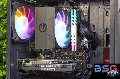 Zestaw BSG Striker V15 AMD Ryzen 5 NVIDIA GeForce RTX 3050 32GB DDR4 256GB SSD Windows 11 Pro