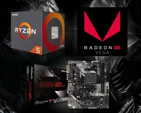 Zestaw BSG Venom V8 AMD Ryzen 5 32GB DDR4 256GB SSD Windows 11 Pro