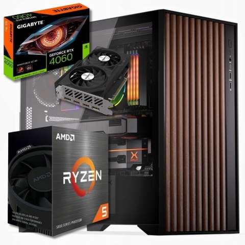 BSG Raptor V20 AMD Ryzen 5 NVIDIA GeForce RTX 4060 64GB DDR4 512GB SSD Windows 11 Pro