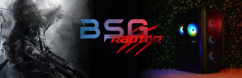 BSG Raptor V22 Intel Core i5 NVIDIA RTX 5060 16GB DDR4 256GB SSD Windows 11 Pro