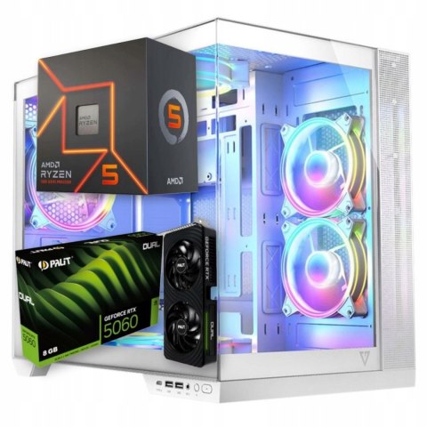 BSG Raptor V23 AMD Ryzen 5 NVIDIA RTX 5060 64GB DDR5 2000GB SSD Windows 11 Pro