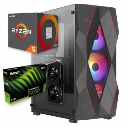 BSG Raptor V24 AMD Ryzen 5 NVIDIA RTX 5060 32GB DDR4 256GB SSD Windows 11 Pro