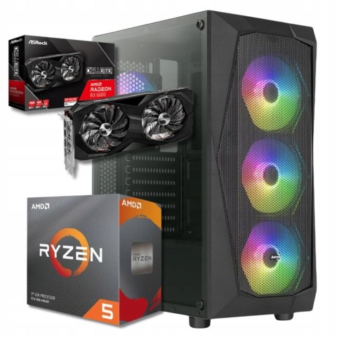 BSG Striker V12 AMD Ryzen 5 AMD Radeon RX 6600 64GB DDR4 2000GB SSD Windows 11 Pro