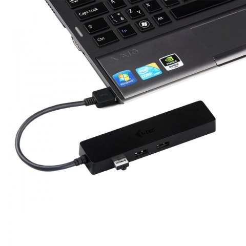 I-tec USB 3.0 Slim HUB 3 Port + Gigabit Ethernet 10/100/1000