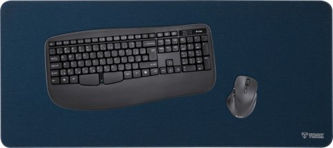 YENKEE Podkładka pod klawiaturę i mysz XXL YPM 9040 Niebieska